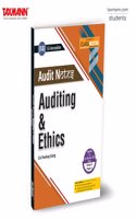 Taxmann's CLASS NOTES for Auditing & Ethics | Audit Notes (Paper 5 | Auditing) â€“ Premium Design | Concise Point-wise Format | Visual Aids | CA Inter | Jan./May/Sept. 2025 Exams