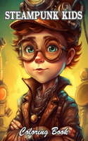 Steampunk Kids Coloring Book