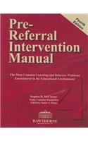 Pre-Referral Intervention Manual