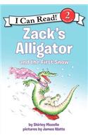 Zack's Alligator and the First Snow: (I Can Read Level 2)