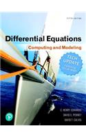 Differential Equations: Computing and Modeling (Tech Update) and Mylab Math with Pearson Etext -- 24-Month Access Card Package