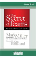 The Secret of Teams: What Great Teams Know and Do (16pt Large Print Edition)