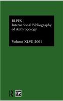 Ibss: Anthropology: 2001 Vol.47