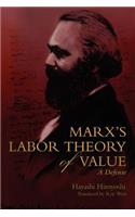 Marx's Labor Theory of Value