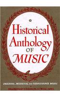 Historical Anthology of Music