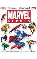 Marvel Heroes [With More Than 60 Reusable Full-Color Stickers]