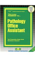 Pathology Office Assistant: Passbooks Study Guide