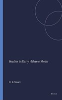 Studies in Early Hebrew Meter