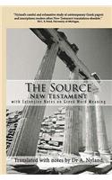 Source New Testament With Extensive Notes On Greek Word Meaning