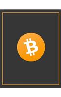 Bitcoin Crypto Lined Notebook Notes & Exercise Book