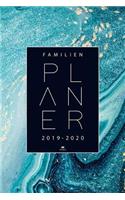 Familienplaner 2020: Terminkalender von August 2019 bis Dezember 2020 - Terminplaner zum notieren, planen und organisieren für bis zu 4 Familienmitglieder - Wochenplaner