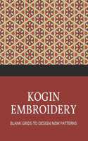 Kogin Embroidery Blank Grids to Design New Patterns