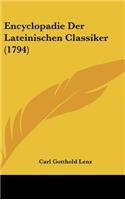 Encyclopadie Der Lateinischen Classiker (1794)