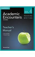 Academic Encounters Level 4 Teacher's Manual Reading and Writing