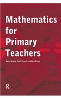 Mathematics For Primary Teachers