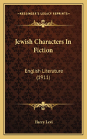 Jewish Characters in Fiction