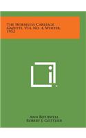 The Horseless Carriage Gazette, V14, No. 4, Winter, 1952