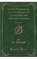The St. Petersburg English Review of Literature, the Arts and Sciences, Vol. 4