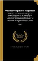 Oeuvres complètes d'Hippocrate