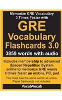 GRE Vocabulary Flashcards 3.0: 3859 GRE Words with Audio