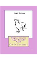 Belgian Tervuren Happy Birthday Cards