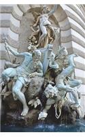 Fountain the Power of the Sea in Vienna Austria Journal: 150 Page Lined Notebook/Diary