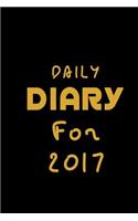 Daily Diary For 2017