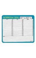 Knock Knock Information Central Hand-Lettered Mousepad: (Paper Mousepad)