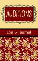 Auditions Log & Journal