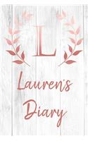 Lauren's Diary