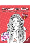 Pouvoir des filles - Volume 1 - Edition Nuit: Livre de Coloriage pour Adultes (Mandalas) - Anti-stress