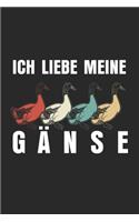 Ich liebe meine Gänse