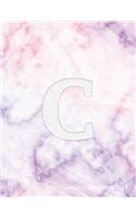C Weekly Planner 2018-2019: C Initial Marble 18-Month Planner -- July 2018 - Dec 2019 Weekly View -- To-Do Lists, Inspirational Quotes + Much More(3 Personalized Marble Planners)
