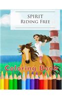 Spirit Riding Free Coloring Book: Cute Coloring Book for Boys and Girls