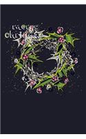 Merry Christmas: Blank Lined Journal to Write in - Ruled Writing Notebook