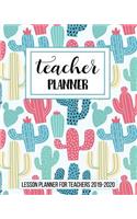 Lesson Planner for Teachers 2019-2020: Weekly and Monthly Teacher Planner, Time Management for Teachers, Academic Year Lesson Plan and Record Book (July 2019 - July 2020)(2 Teacher Planner Book)
