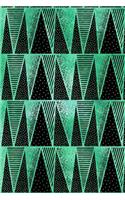 Journal Notebook Abstract Triangles Pattern 7
