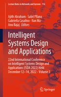 Intelligent Systems Design and Applications