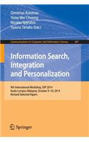 Information Search, Integration and Personalization