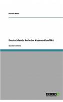 Deutschlands Rolle im Kosovo-Konflikt