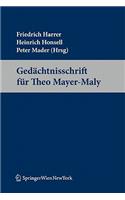 GED Chtnisschrift Fur Theo Mayer-Maly (2011)