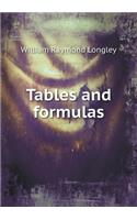 Tables and Formulas