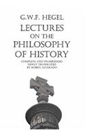 Lectures on the Philosophy of History