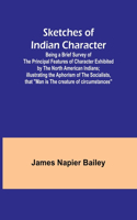 Sketches of Indian Character; Being a Brief Survey of the Principal Features of Character Exhibited by the North American Indians; Illustrating the Aphorism of the Socialists, that 