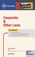 Scanner-Corporate and Other Laws (CA-Intermediate)(For May 2019 Exam-As per New Syllabus)