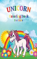Unicorn coloring book for girls
