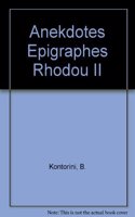 Anekdotes Epigraphes Rhodou II