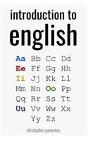 Introduction to English
