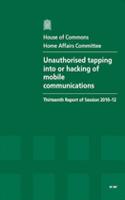 Unauthorised Tapping into or Hacking of Mobile Communications
