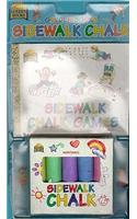 Sidewalk Chalk Games Bk.Toy